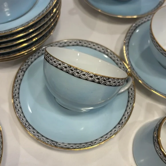 Noritake Beaumont Cons Hand painted Coffee set - Picture 6 of 9